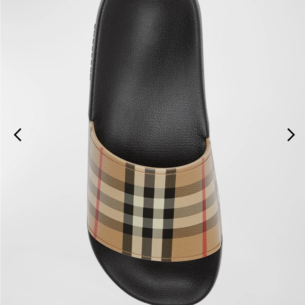 Burberry slides